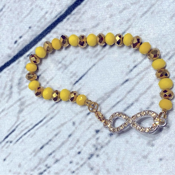 Oshun Orisha Bracelet Ide Diosa del amor Love and Fertility Santeria Yoruba Gift - Picture 1 of 3